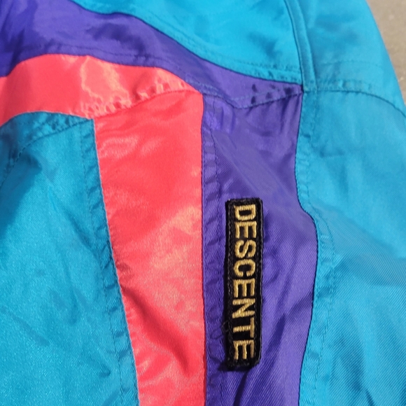 DESCENTE Ski Jacket, 90s Mens Ski Jacket, Japanese Brand Skiing Jacket, XL - Picture 8 of 8
